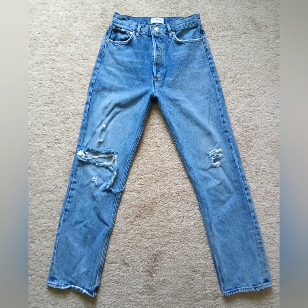 Agolde 90's Pinch Waist Straight Leg Jeans Size 27